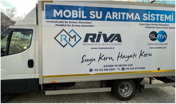 mobil su arıtma sistemi, Riva Mühendislik su arıtma, medikal arıtma, içme suyu arıtma