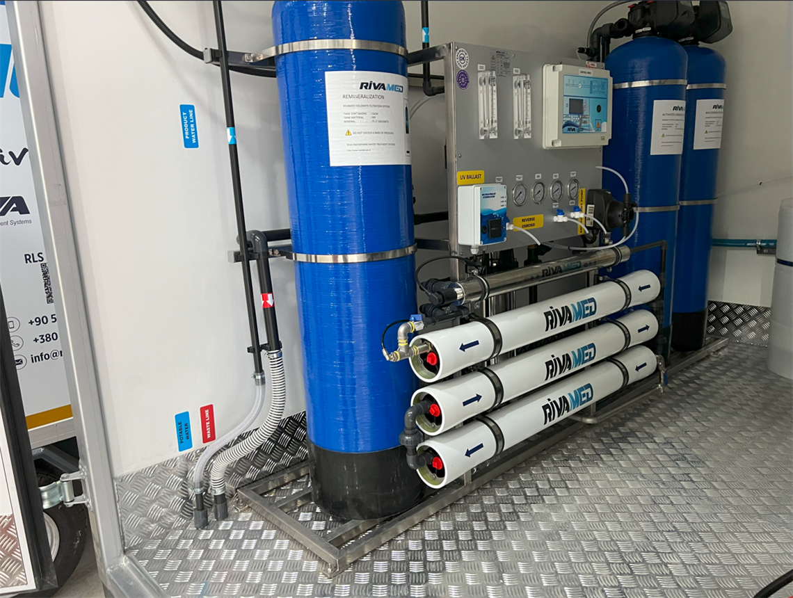 Römorklu Tip İçme Suyu Arıtma Sistemleri, trailer type water treatment systems, içme ve kullanım suyu temini, su tedariği, su temini, Su, afet ve deprem bölgeleri için mobil sistemler