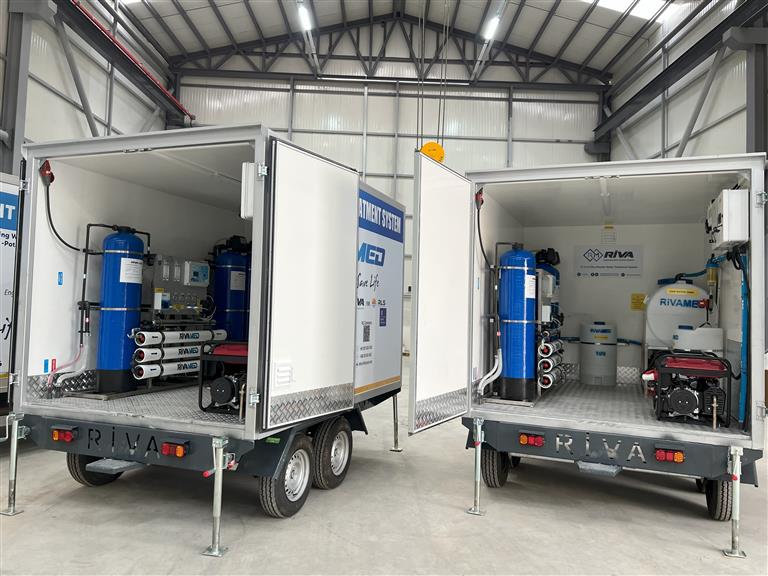 Trailer Type Drinking Water Treatment Systems.